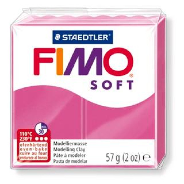 STAEDTLER ΠΗΛΟΣ FIMO 8020-22 SOFT RASPBERRY 57gr