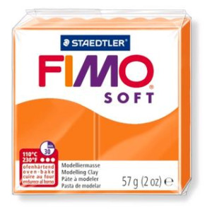 STAEDTLER ΠΗΛΟΣ FIMO 8020-42 SOFT TANGERINE  57gr