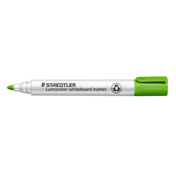 ΜΑΡΚΑΔΟΡΟΣ ΑΣΠΡΟΠΙΝΑΚΑ LUMOCOLOR STAEDTLER 351-53 LIGHT GREEN