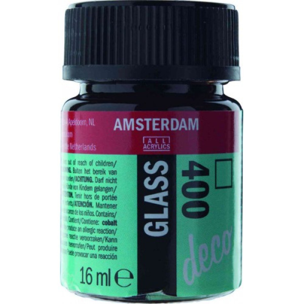 ΧΡΩΜΑ AMSTERDAM GLASS 400 BROWN 16ML