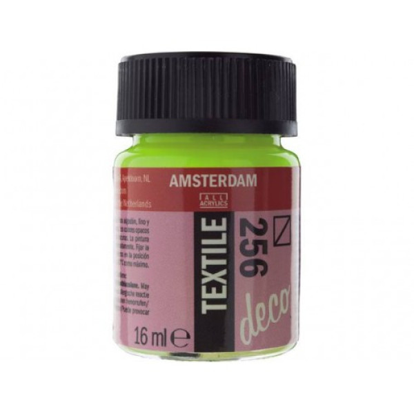 ΧΡΩΜΑ AMSTERDAM TEXTILE 256 REFLEX YELLOW 16ML