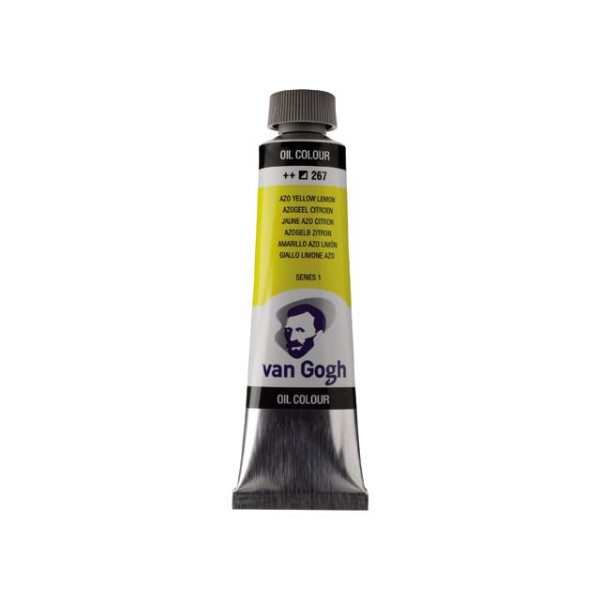 ΛΑΔΙΑ VAN GOGH 40ML S1 T.9 No. 267 AZO YELLOW LEMON