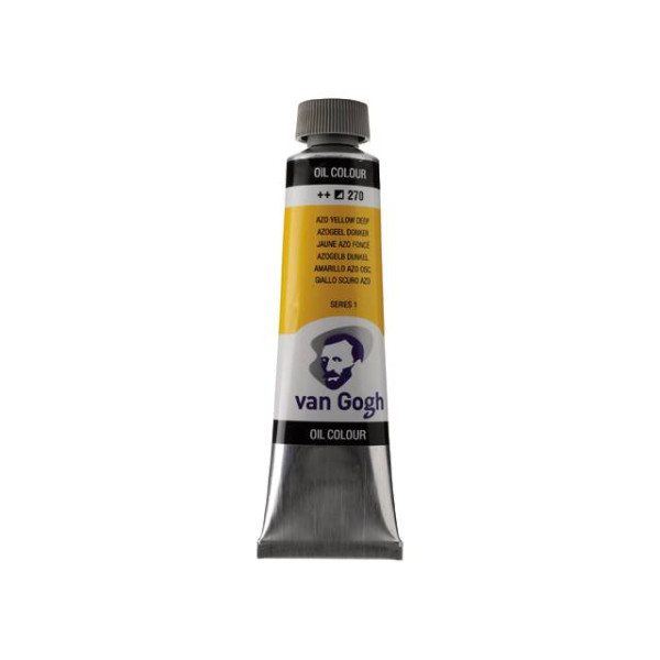 ΛΑΔΙΑ VAN GOGH 40ML S1 T.9 No. 270 AZO YELLOW DEEP