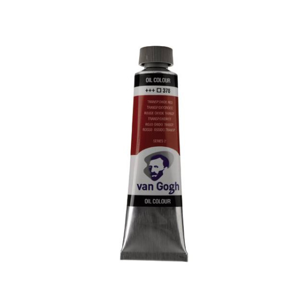 ΛΑΔΙΑ VAN GOGH 40ML S2 T.9 No. 378 TRANSP.OXIDE RED