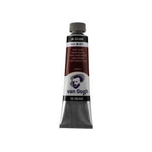 ΛΑΔΙΑ VAN GOGH 40ML S1 T.9 No. 411 BURNT SIENNA