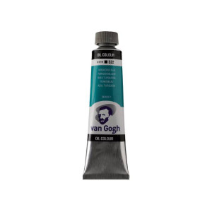 ΛΑΔΙΑ VAN GOGH 40ML S1 T.9 No. 522 TURQUOISE BLUE