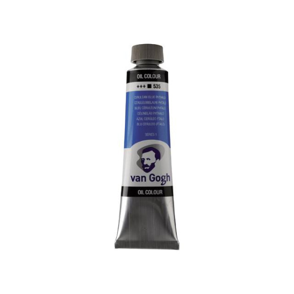 ΛΑΔΙΑ VAN GOGH 40ML S1 T.9 No. 535 CER. BLUE PHTH