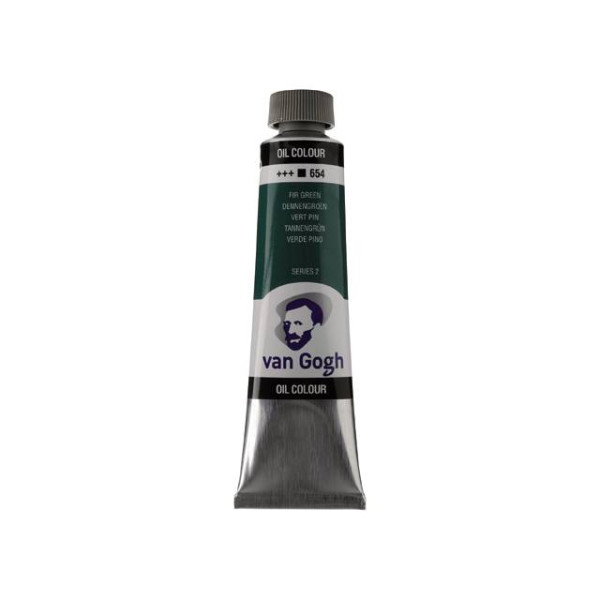 ΛΑΔΙΑ VAN GOGH 40ML S2 T.9 No. 654 FIR  GREEN