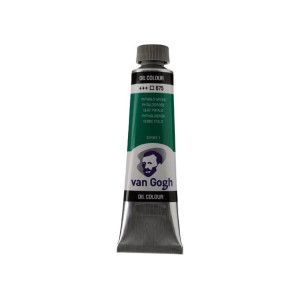 ΛΑΔΙΑ VAN GOGH 40ML S1 T.9 No. 675 PHTHALO  GREEN