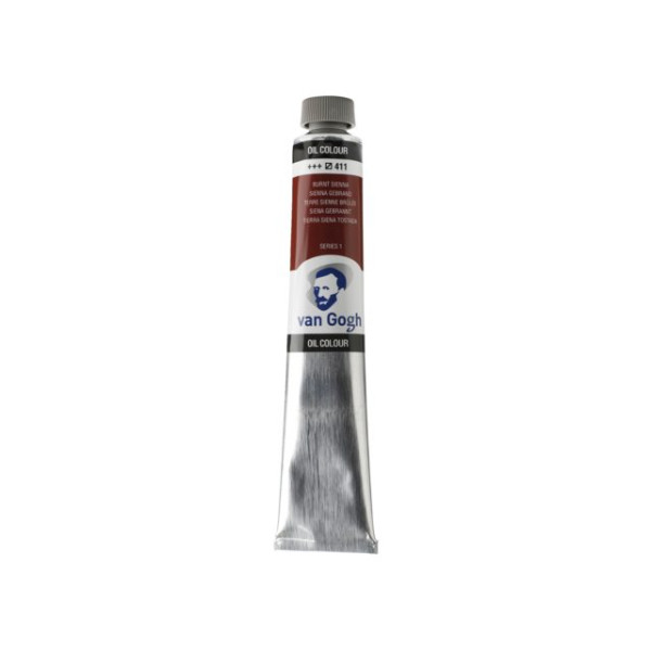 ΛΑΔΙΑ VAN GOGH 60ML S1 No. 411 BURNT SIENNA