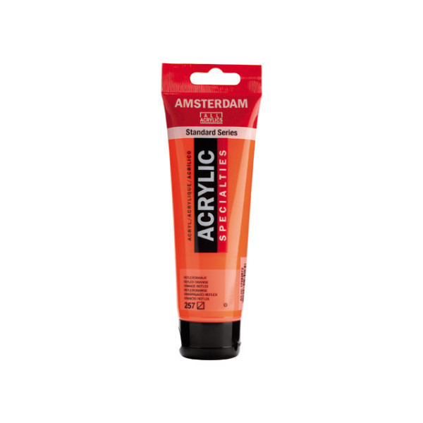 ΑΚΡΥΛΙΚΟ AMSTERDAM 120ML No 257 REFLEX ORANGE