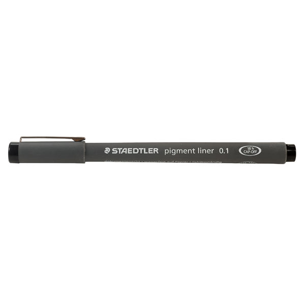 ΡΑΠΙΔΟΓΡΑΦΟΣ ΜΙΑΣ ΧΡΗΣΗΣ 0.1mm STAEDTLER ΜΑΥΡΟ 308 01-9