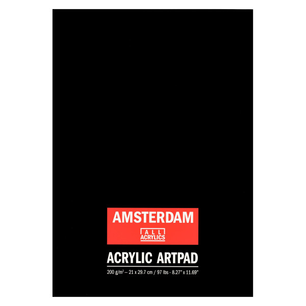 ΜΠΛΟΚ Α4 10Φ 200GSM AMSTERDAM ACRYLIC ART PAD