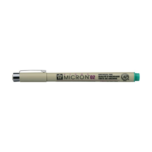 ΜΑΡΚΑΔΟΡΟΙ SAKURA PIGMA MICRON 02 0.3MM GREEN